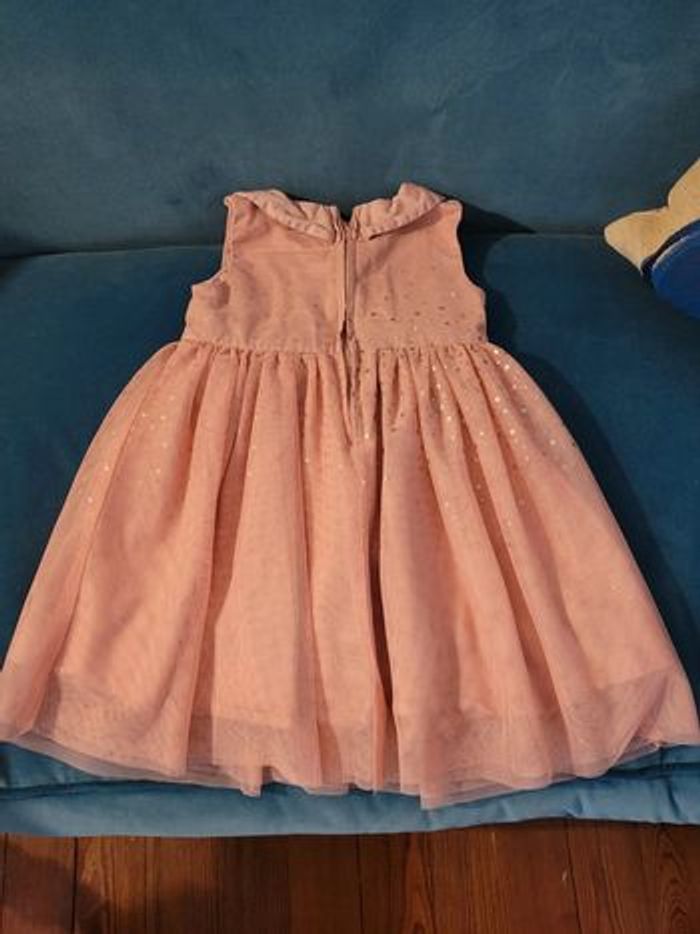 Robe rose et dorée Sergent Major fille 2 ans - photo numéro 5