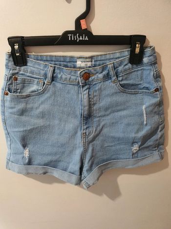 Short en jean taille 38 kiabi