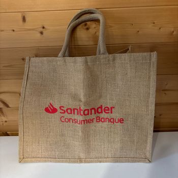 Sac cabas en toile de jute Santander – solide et stylé 🌿