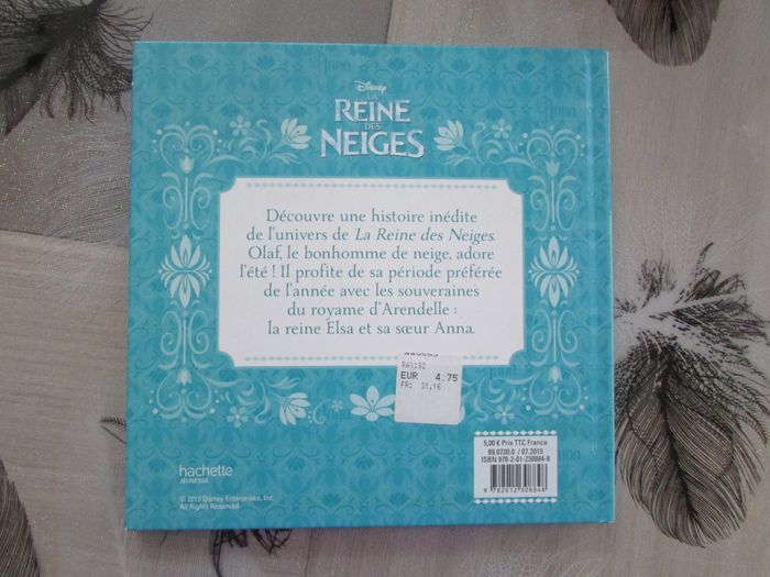 Livre enfant Disney La Reine des Neiges - Olaf en été - photo numéro 3