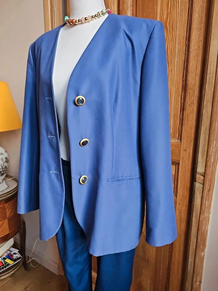 Blazer Made in France violet - photo numéro 3