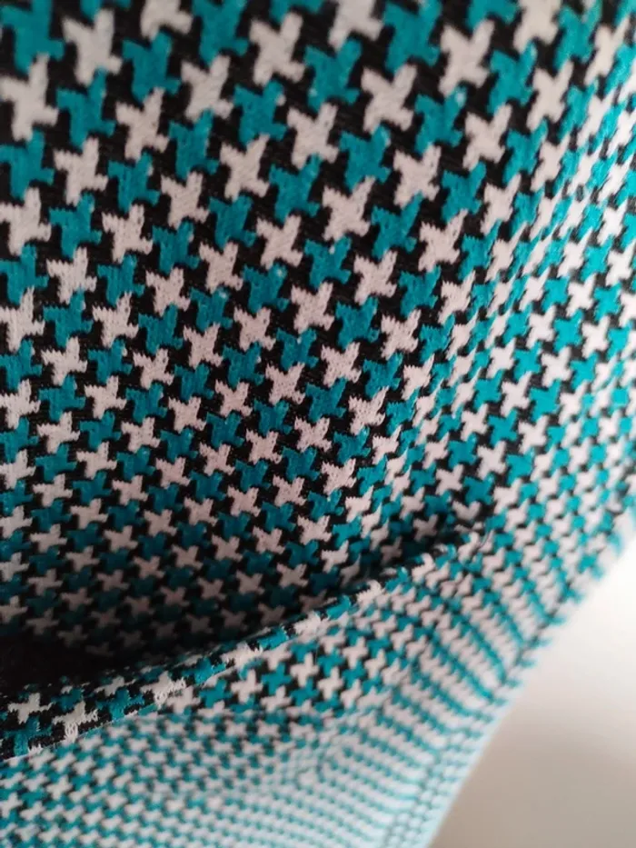 Robe rétro Pull & Bear avec poches Turquoise - photo numéro 6