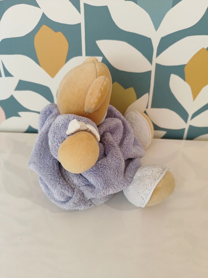 Doudou ourson/ ours/ nounours plume kaloo - photo numéro 2