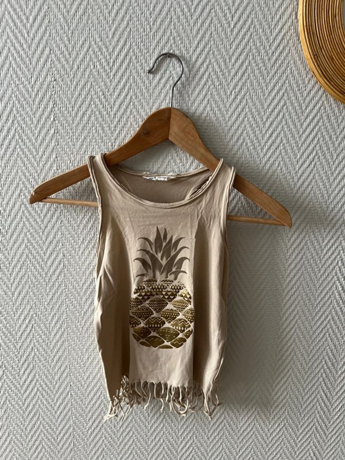 T-shirt sans manches fille 6-8 ans H&M