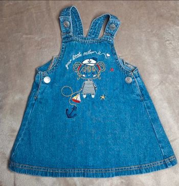 Robe en jean taille 6 mois