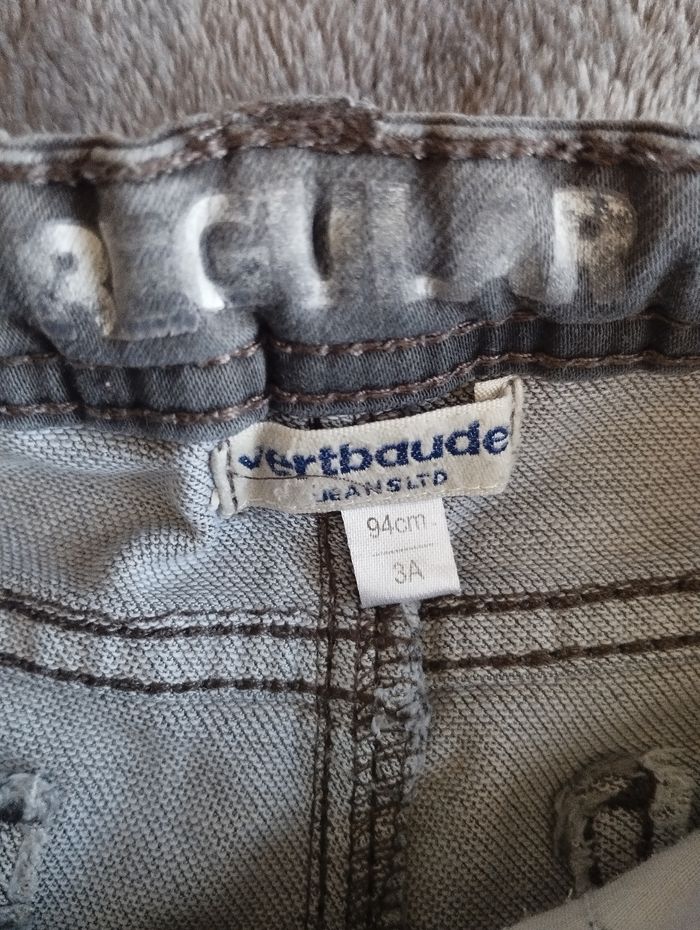 Jean gris stretch 24/36 mois - photo numéro 4
