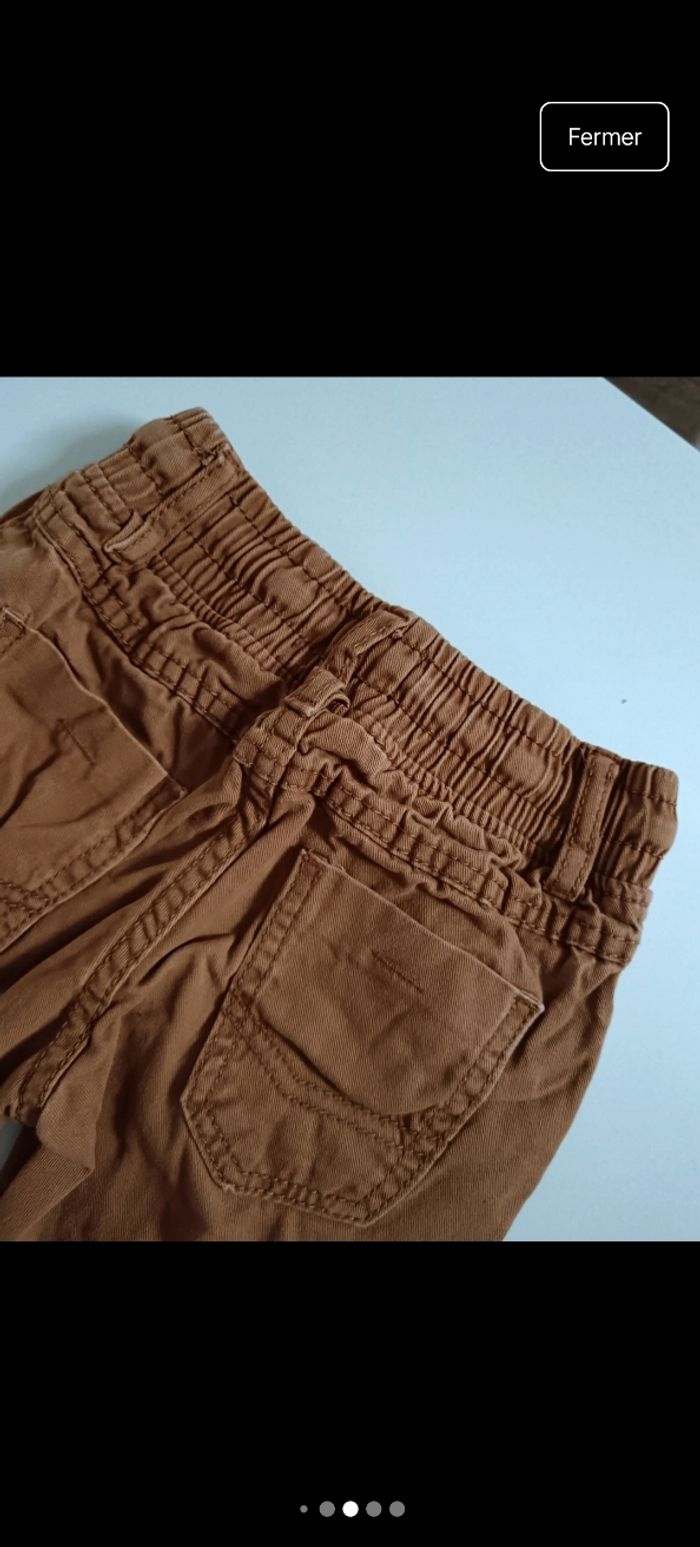Pantalon Jeans marron - photo numéro 5