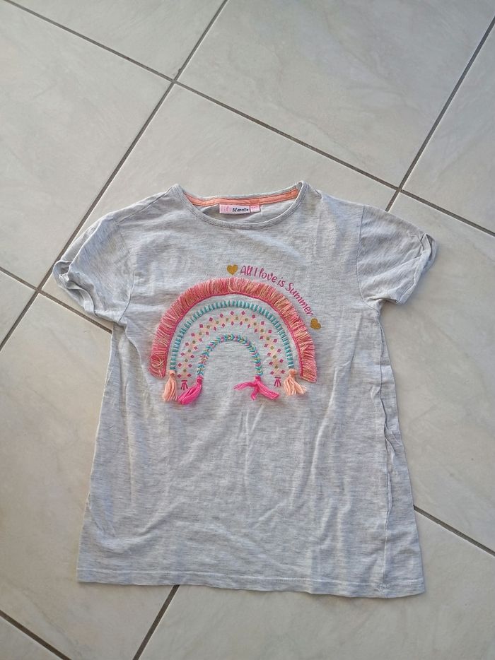 T shirt fille Lili marelle 10 ans