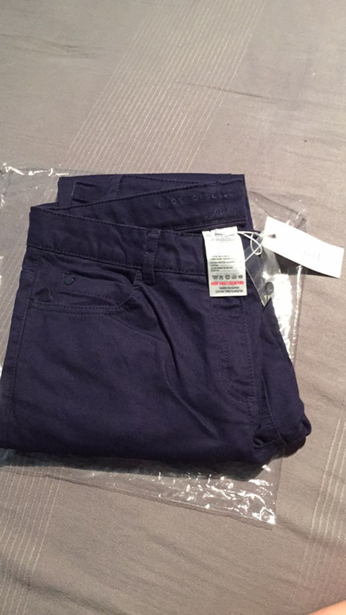 Pantalon jeans Betsy marine JACADI 158cm neuf - photo numéro 10