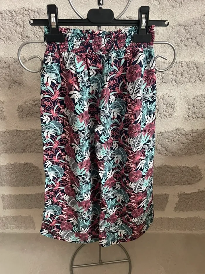 Pantalon large fluide fille printemps été la halle 5 ans - photo numéro 4
