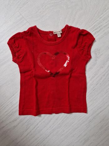 T-shirt fille 6 mois