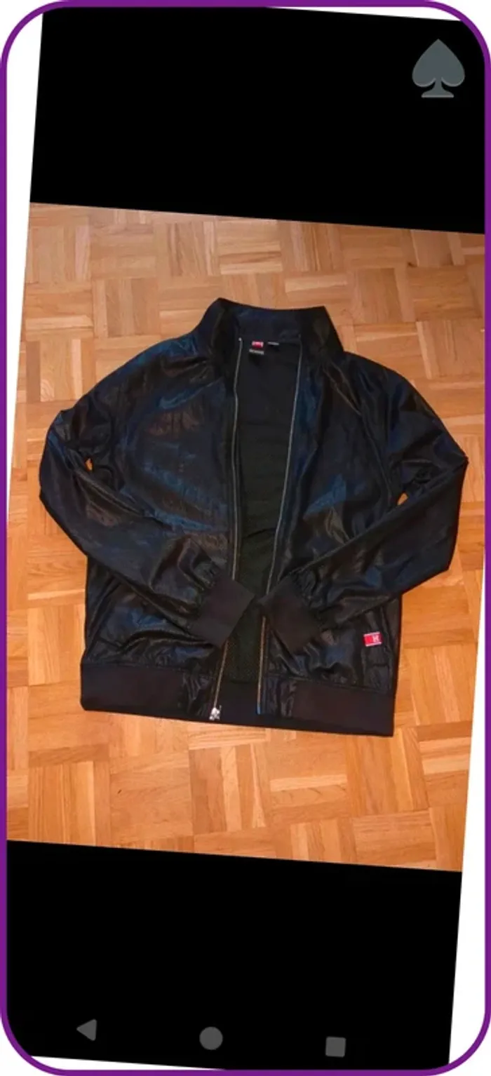 Rare veste zippé DC
