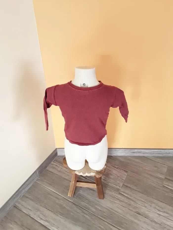Tee shirt manches longues 3 ans (96 cm) - photo numéro 4
