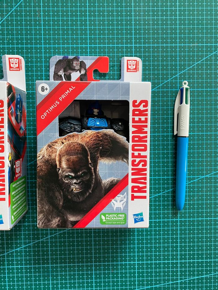 Lot Figurines Transformers - Optimus Prime + Primal - Hasbro 2023 - photo numéro 3