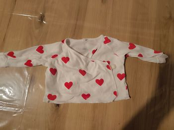 Cache coeur petit bateau 6 mois
