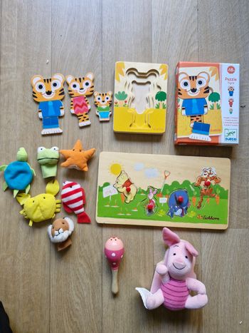 Lot de jouets en bois pour bébé 18/24 mois