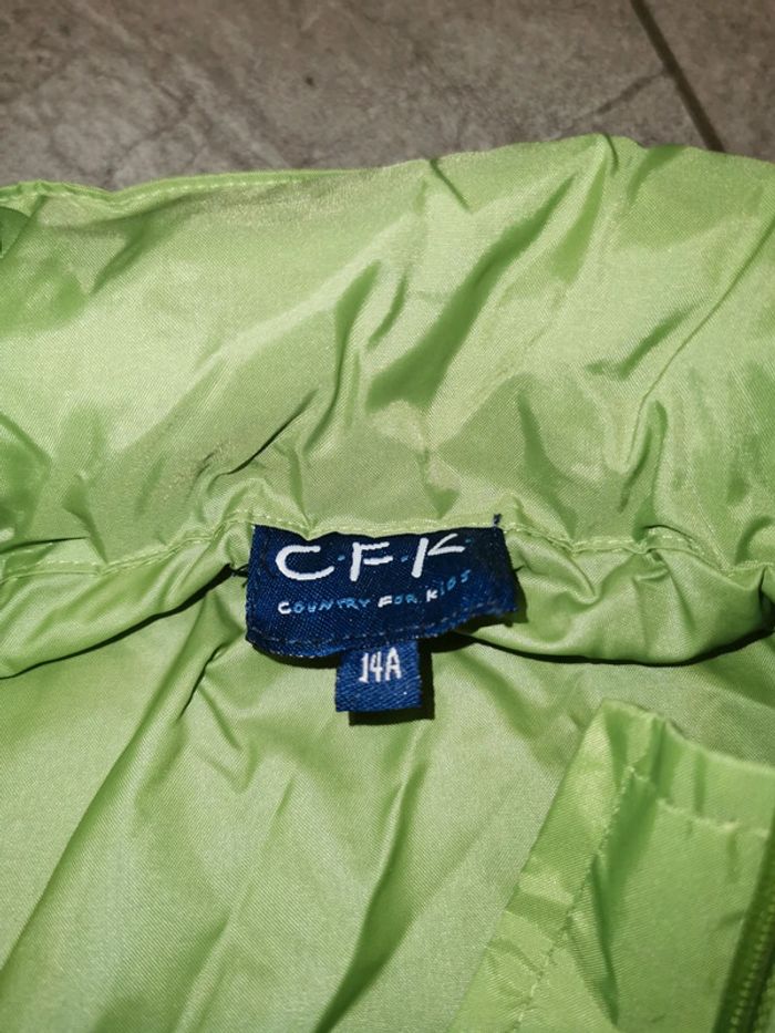 Veste coupe-vent imperméable fille 14 ans comme neuve - photo numéro 3