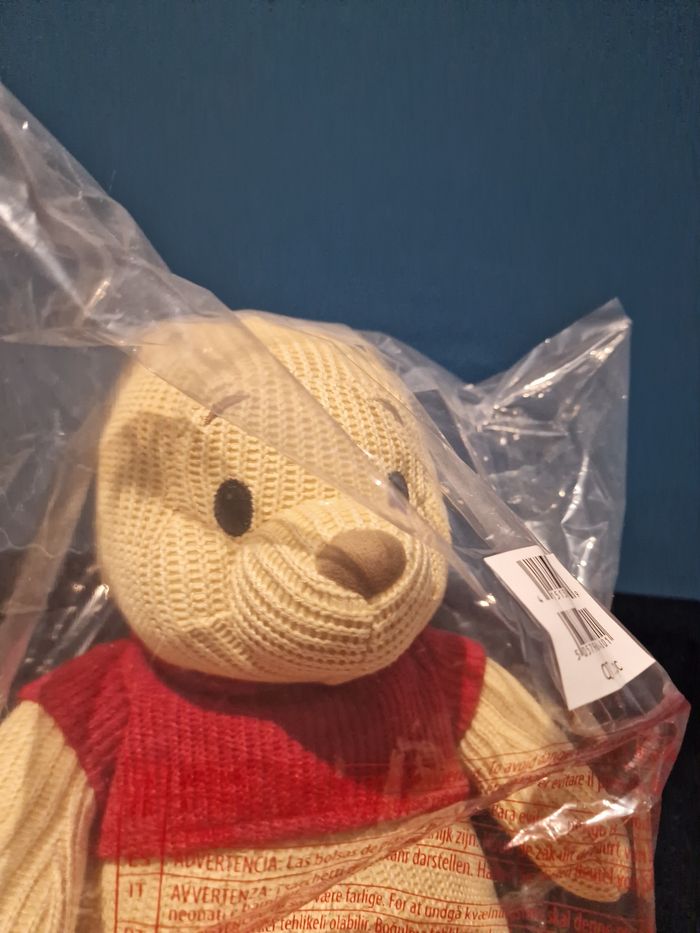 Peluche winnie l oursan tricot edition limitee - photo numéro 5