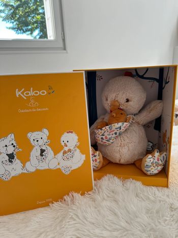 Peluche poule et poussins