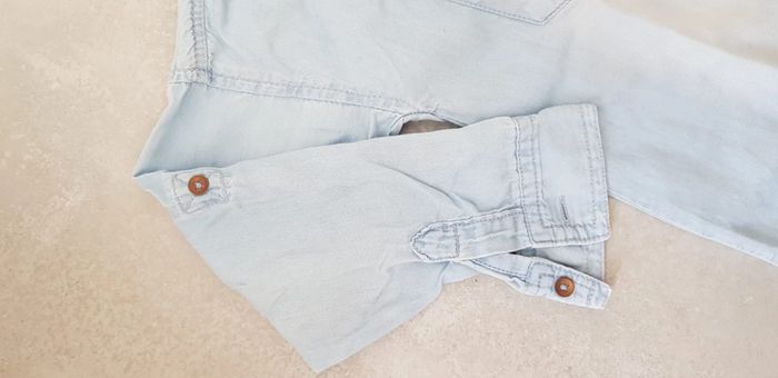Chemise en jean claire - photo numéro 4