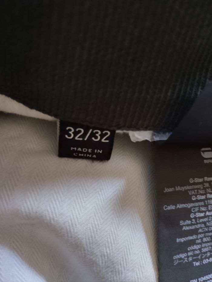 Pantalon G-star Raw Rovic Airforce relax taille W32 L32 - Neuf - photo numéro 10