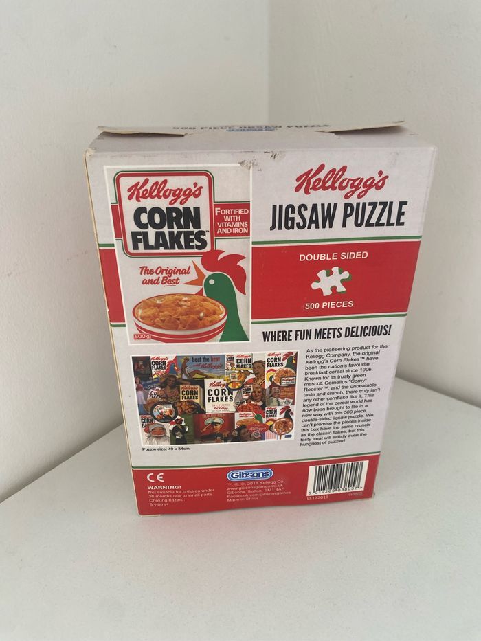Puzzle 500 pièces kellog’s corn flakes - photo numéro 3