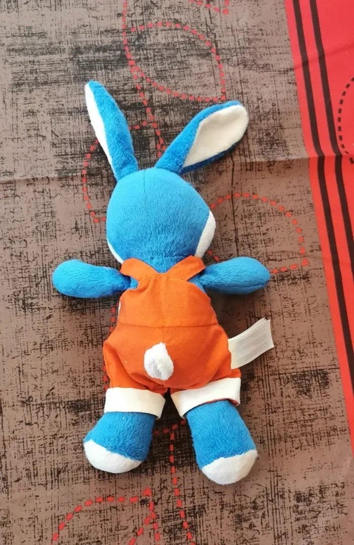 Peluche lapin kinder neuf - photo numéro 2