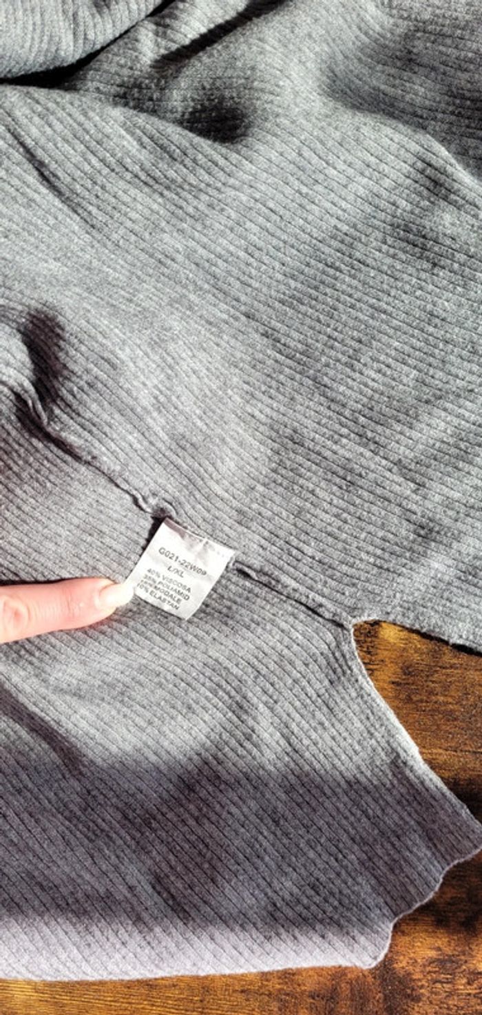Pull oversize gris Cloothes L/XL - photo numéro 11