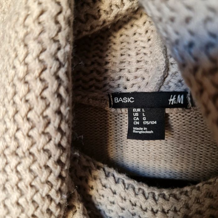 Pull long col roulé H&M - photo numéro 3