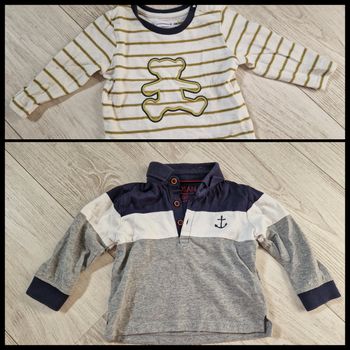 Lot de 2 pulls légers 6 mois