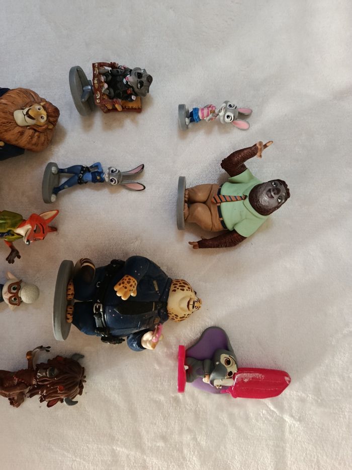 A saisir, pack de 10 figurines du film " zootopie " ( film Disney) ! - photo numéro 4