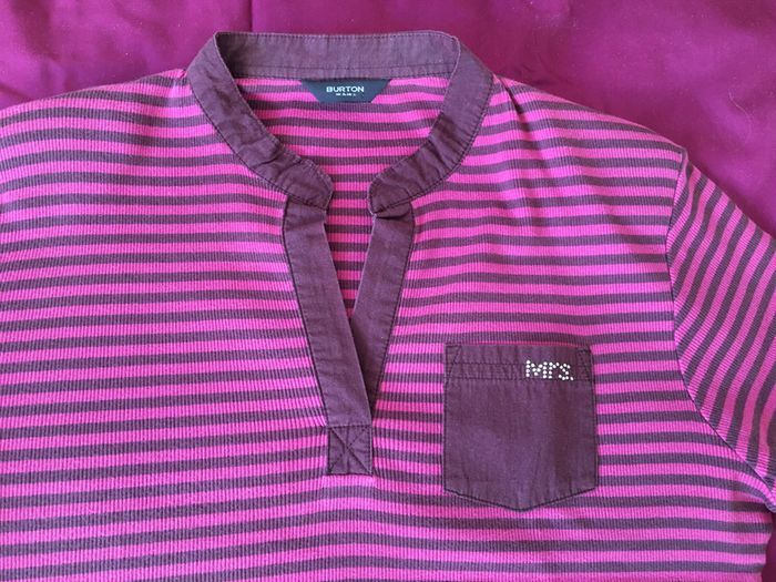 Tshirt rose fuchsia Burton taille 4 - photo numéro 2