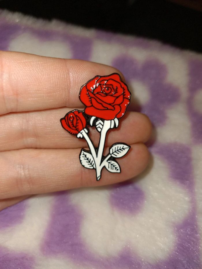 Pins de roses rouge - photo numéro 2