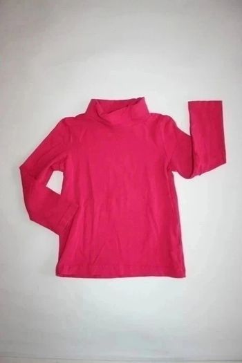 Sous-pull fuschia H&M 3/4 ans