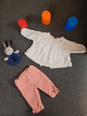 Ensemble fille 3 mois