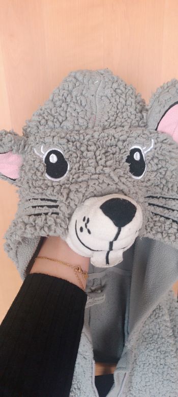 Onesie, pyjama une pièce avec tête de souris * love to lounge