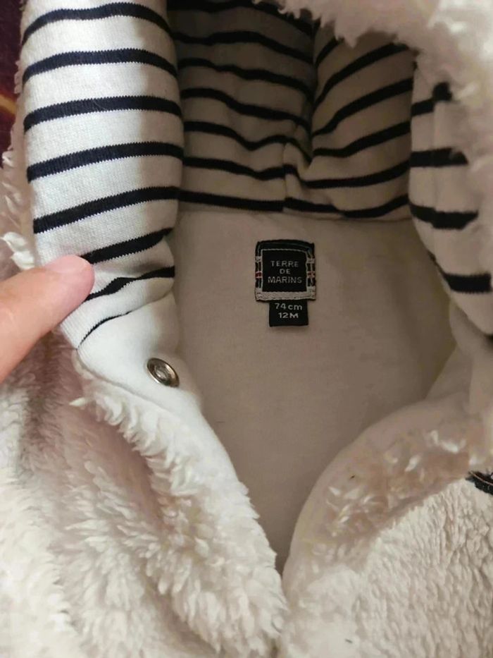 Veste Terre de marins Taille 12 mois - photo numéro 2