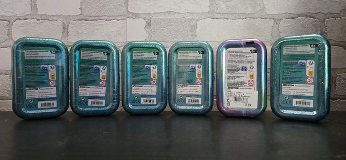 Lot de 6 tins pokemon - photo numéro 2