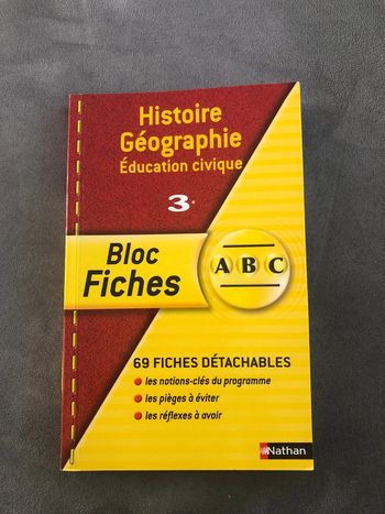 Histoire géographie éducation civique