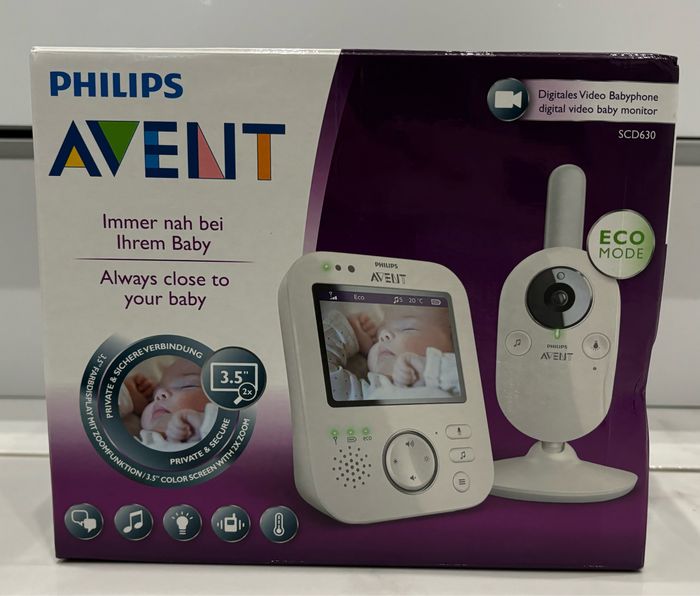 Babyphone Scd630 Babyphone écoute-bébé Caméra Philips Avent