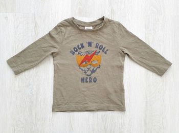T-shirt kaki Rock - Tape à l'œil