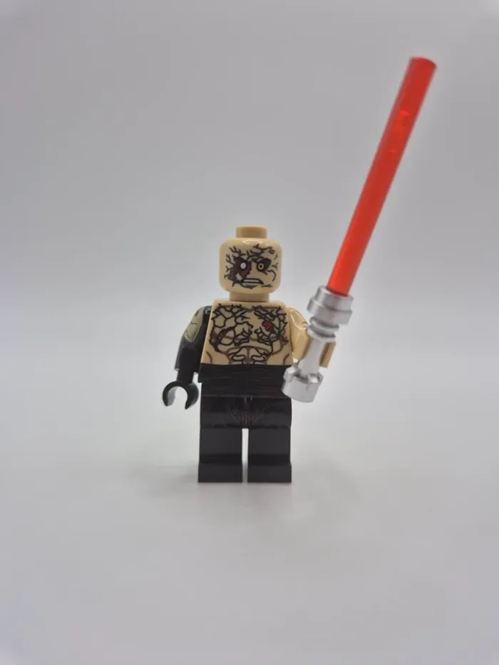 Figurine type lego custom Sith Dark Sion chevalier de l'ancienne république star wars