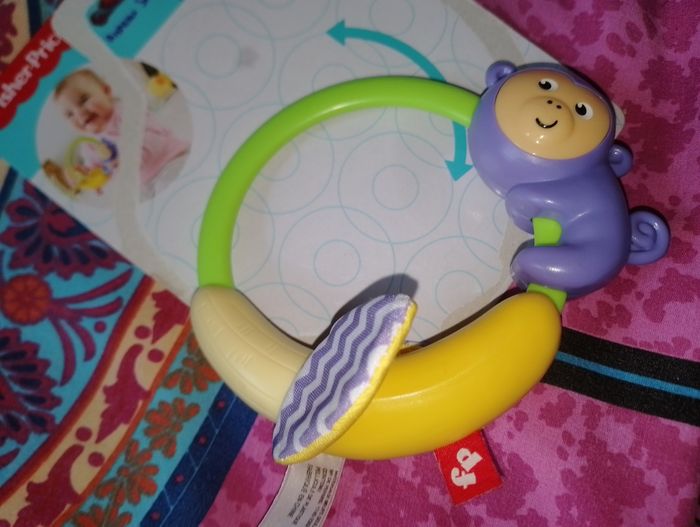 Anneau singe et banane Fisher Price - photo numéro 3