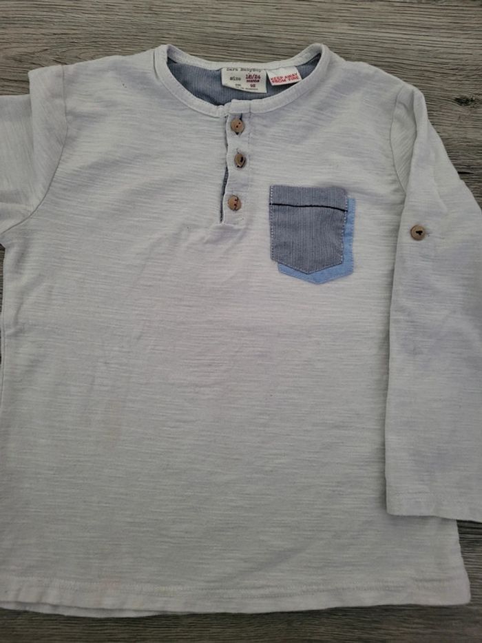 T shirt manche longue 18/24mois - photo numéro 3