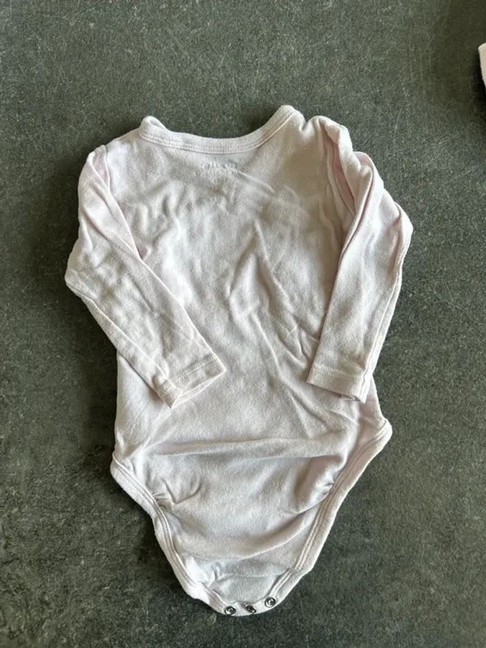 Lot de 3 bodys manches longues 6 mois - photo numéro 4
