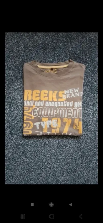 Tee shirt  Creeks Taille 16 \S
