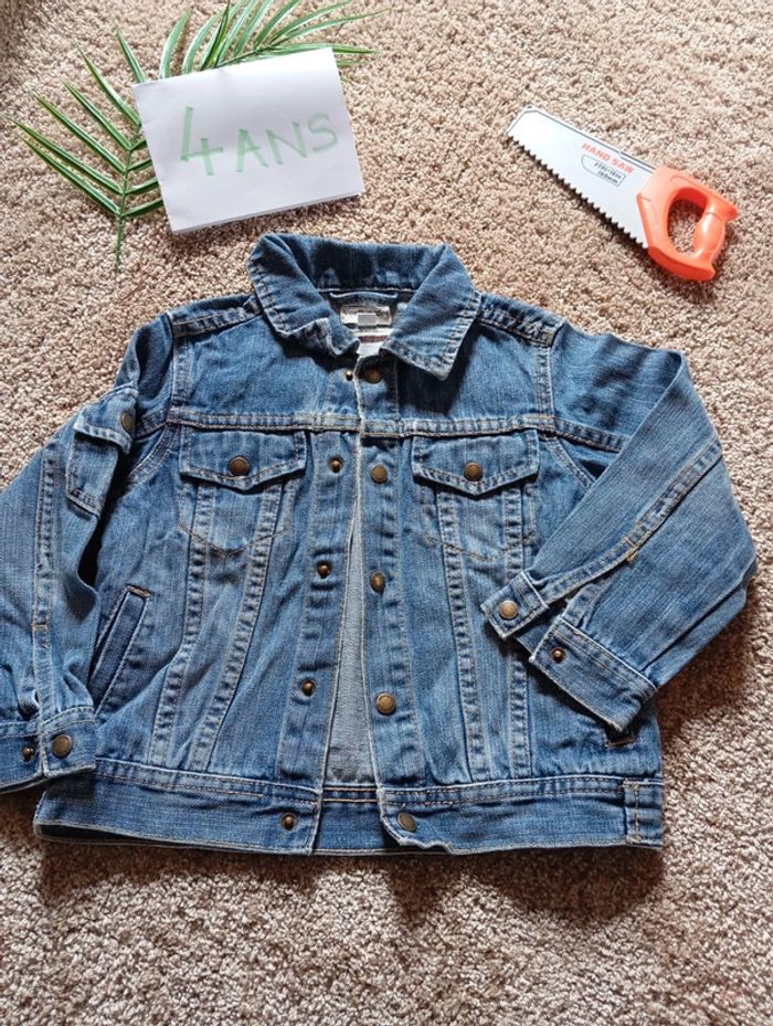Veste en jean 4 ans