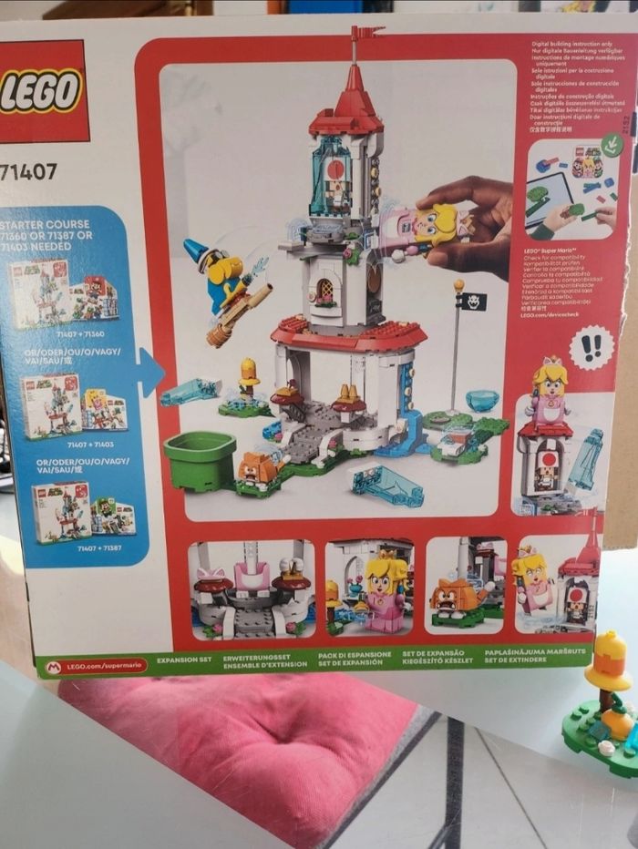 LEGO Super Mario  Set 71407 La Tour Gelée et le Costume de Peach - photo numéro 5