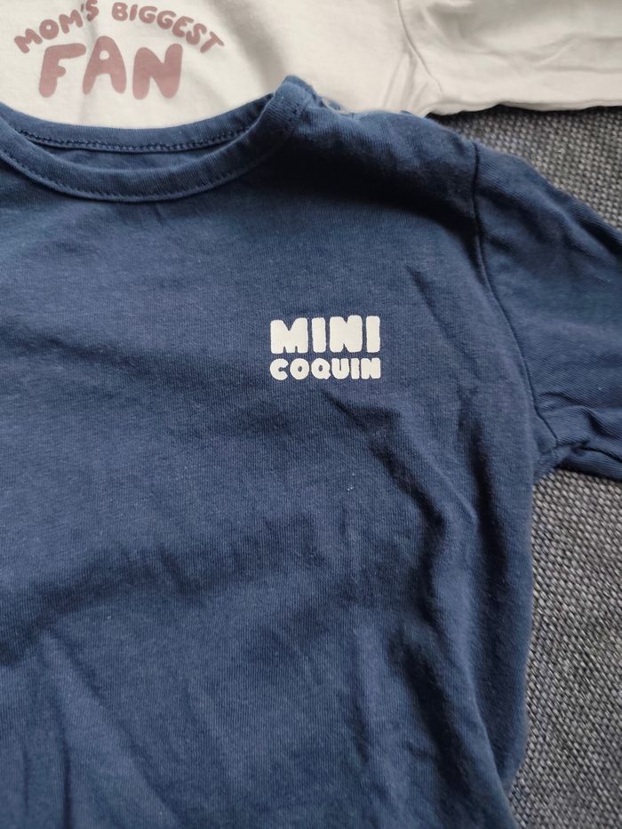 Lots 2 tee shirt manches longues bébé garçon - photo numéro 2