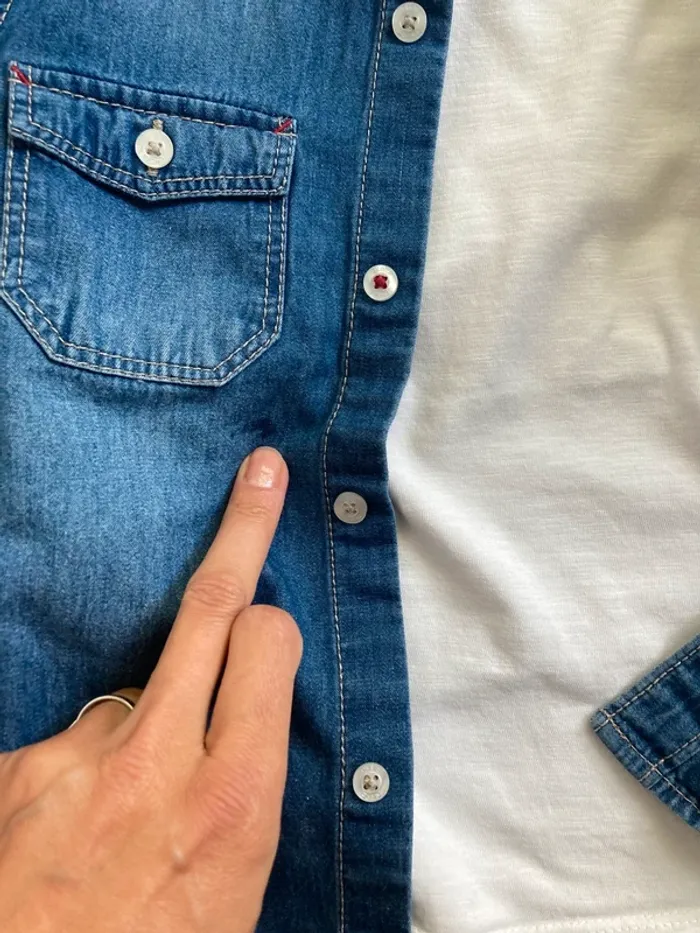 5 ans - Lot de 7 pièces de vêtements sans gros défauts majeurs - photo numéro 9